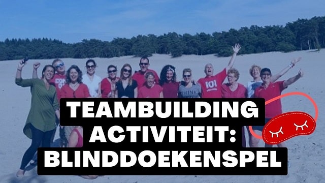 Teambuilding activiteit Blinddoekenspel